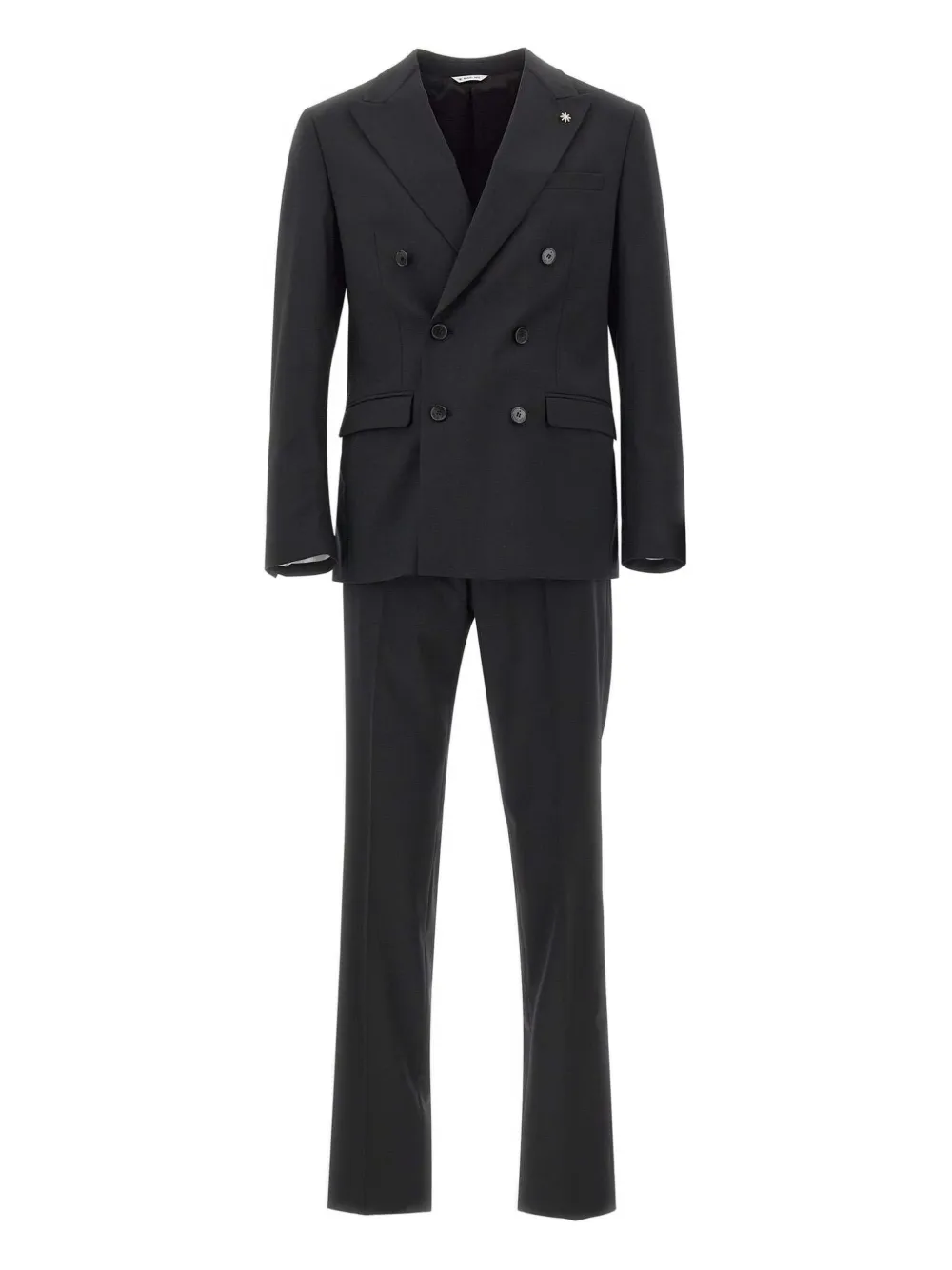 Manuel Ritz double-breasted suit | Black | Image 1