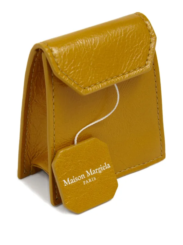 Maison Margiela tea-bag Flap Charm | Yellow | FARFETCH