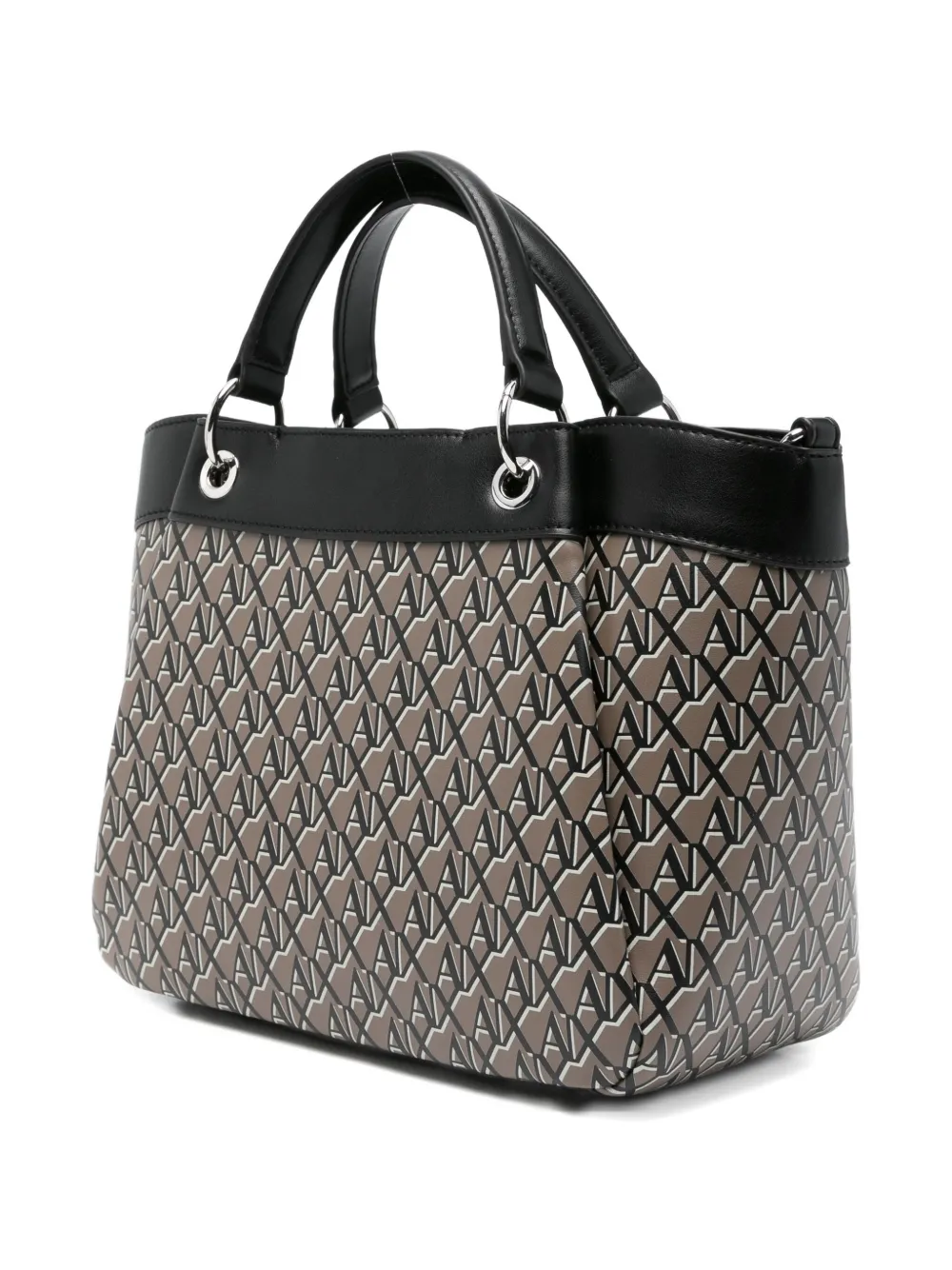 Armani Exchange XW000393AF17145M6029 marrone pelle - Zwart