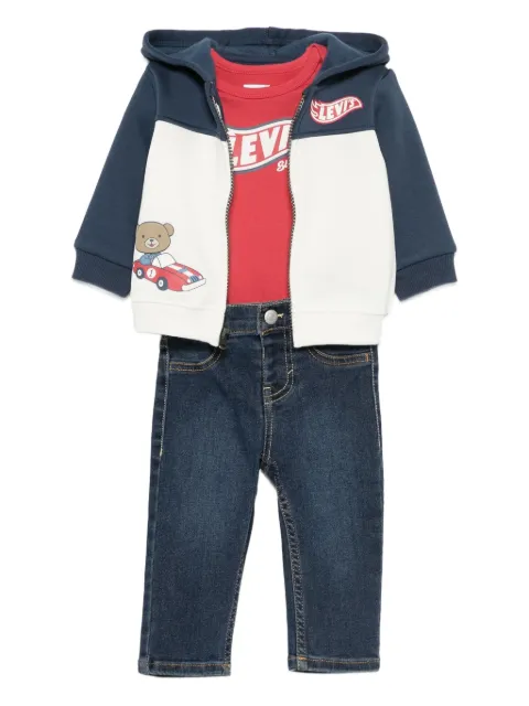 Levi's Kids colour-block tracksuit