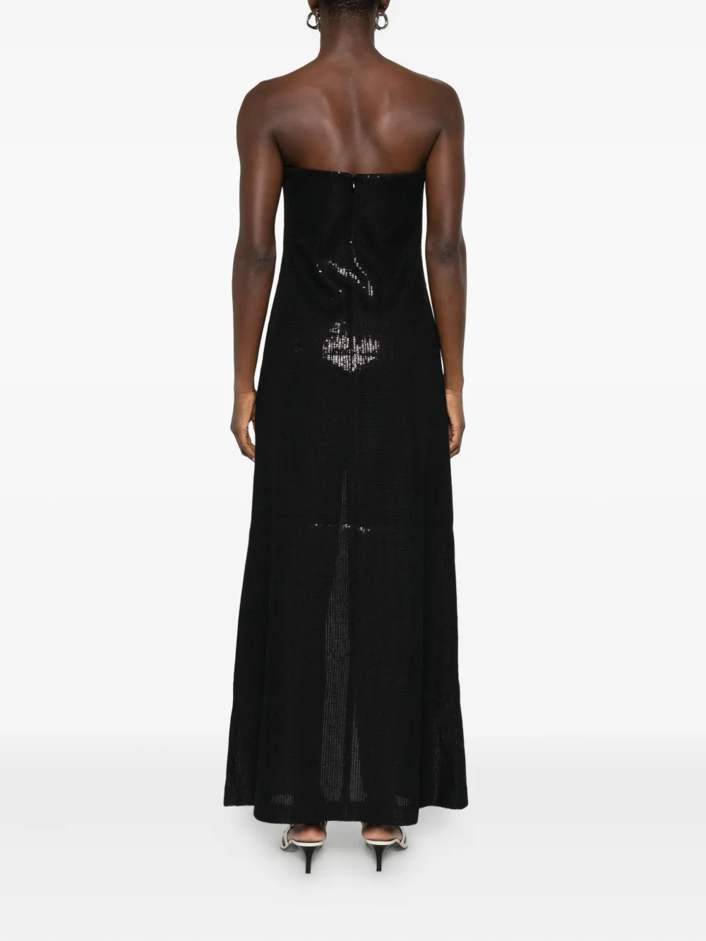 Eleh Sequinned Dress In Black
