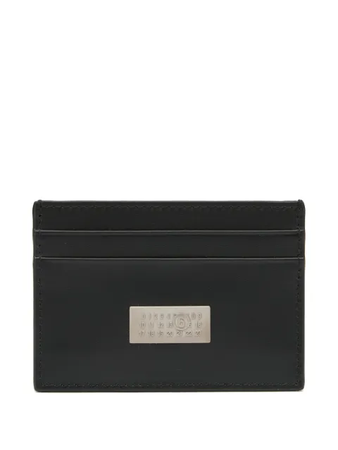 MM6 Maison Margiela plaque cardholder