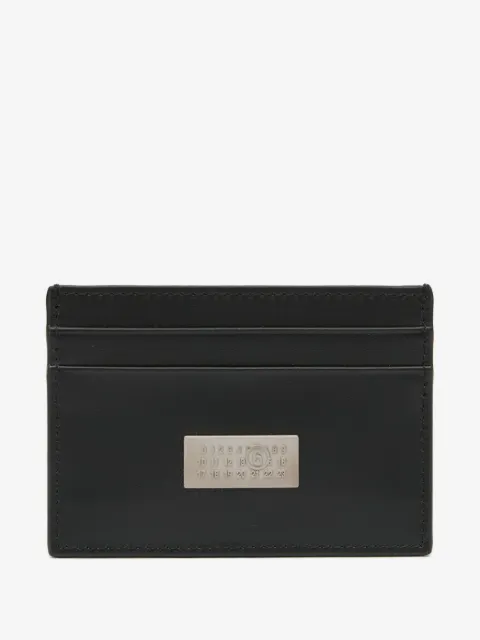 MM6 Maison Margiela logo plaque cardholder