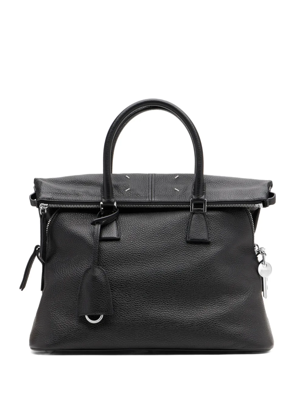 Maison Margiela Borsa tote 5AC Soft media - Nero