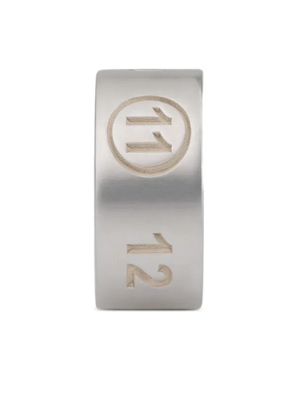 Numeric Ear Cuff Maison Margiela Silver Silver Numeric Ear Cuff main image 4