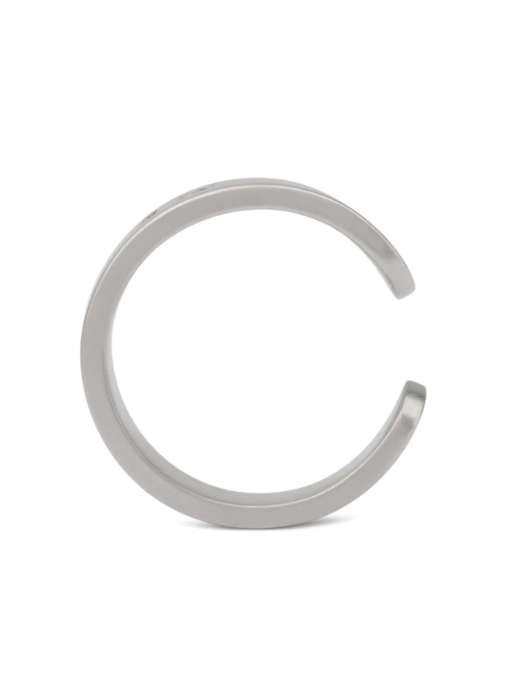  Maison Margiela Number Reference Ear Cuff - Silver 