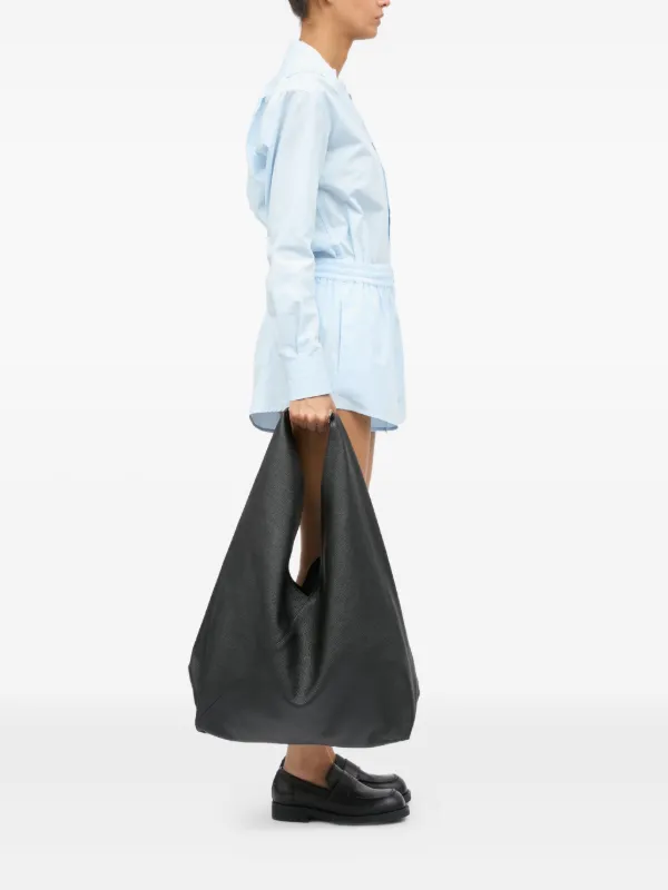MM6 Maison Margiela Japanese ハンドバッグ L | ブラック | FARFETCH JP