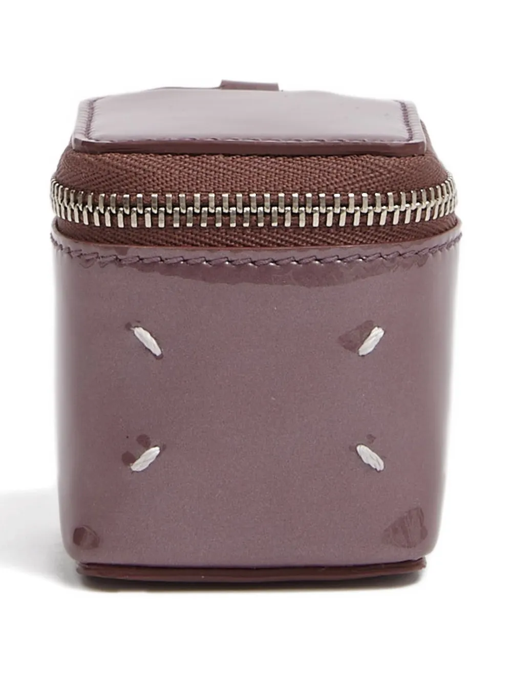 Maison Margiela Cube kleine tas met ketting - Bruin