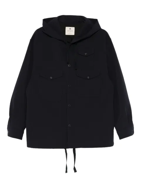 Snow Peak buttoned hoodie