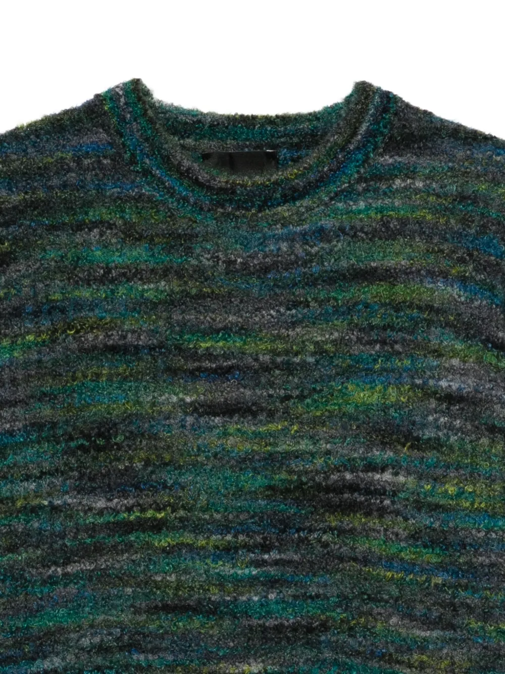 Roberto Collina Trui met ronde hals Groen