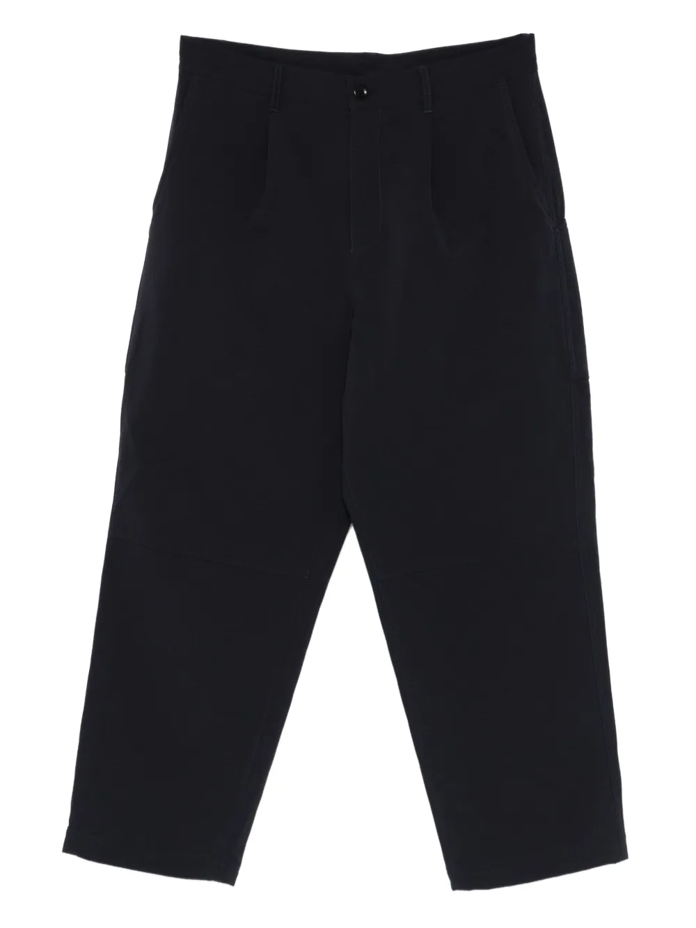 Snow Peak pleated panelled pants | Black | Image 1