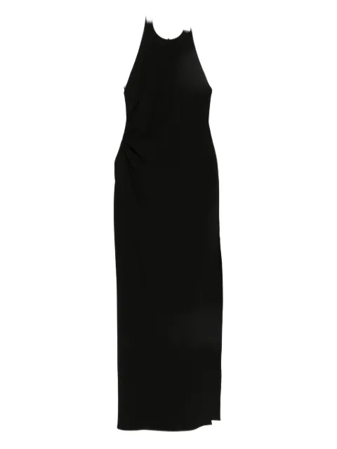 Eleh halterneck ruched dress