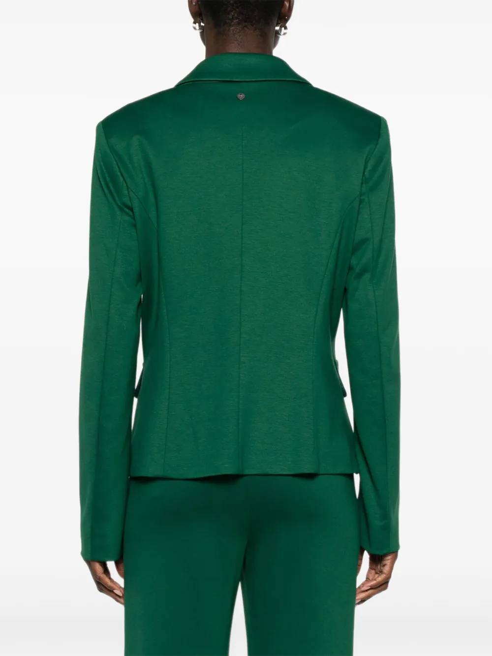 Marccain Single-breasted Blazer In Green