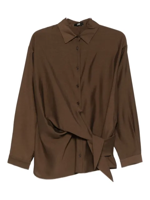 Eleh tie-detail shirt