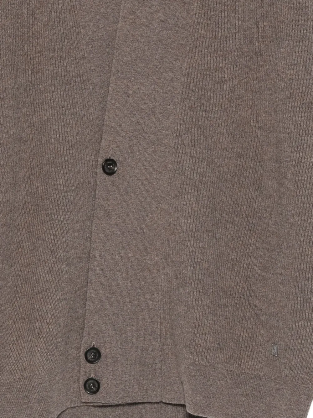 Liu •jo Button-down Cardigan In Brown