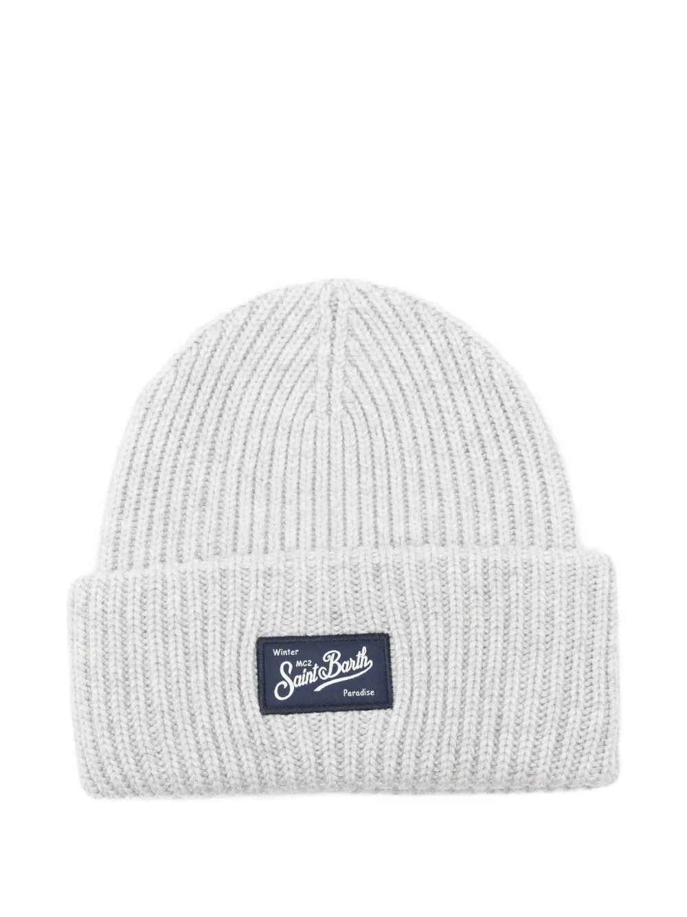 Mc2 Saint Barth Berry Jr. Beanie Hat In Neutral