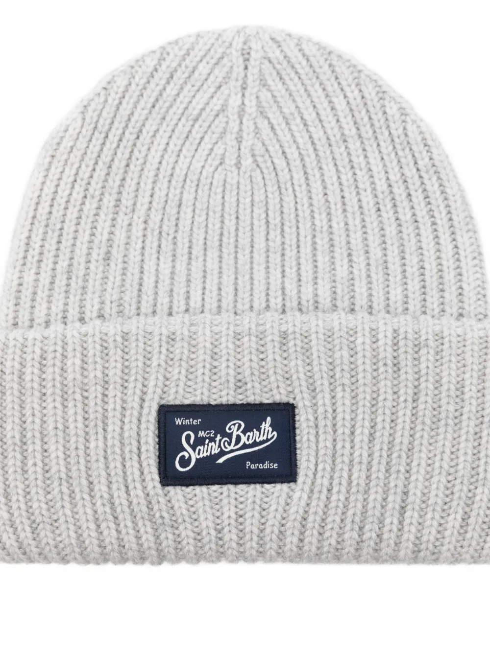 Mc2 Saint Barth Berry Jr. Beanie Hat In Neutral