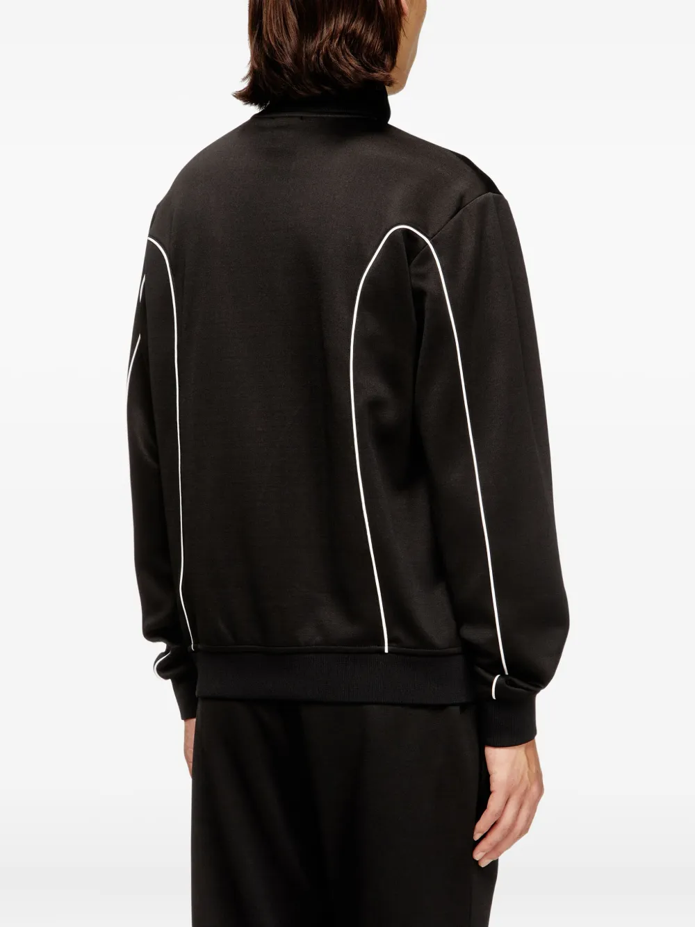 Diesel S-LOCKING-DO trui met rits Zwart