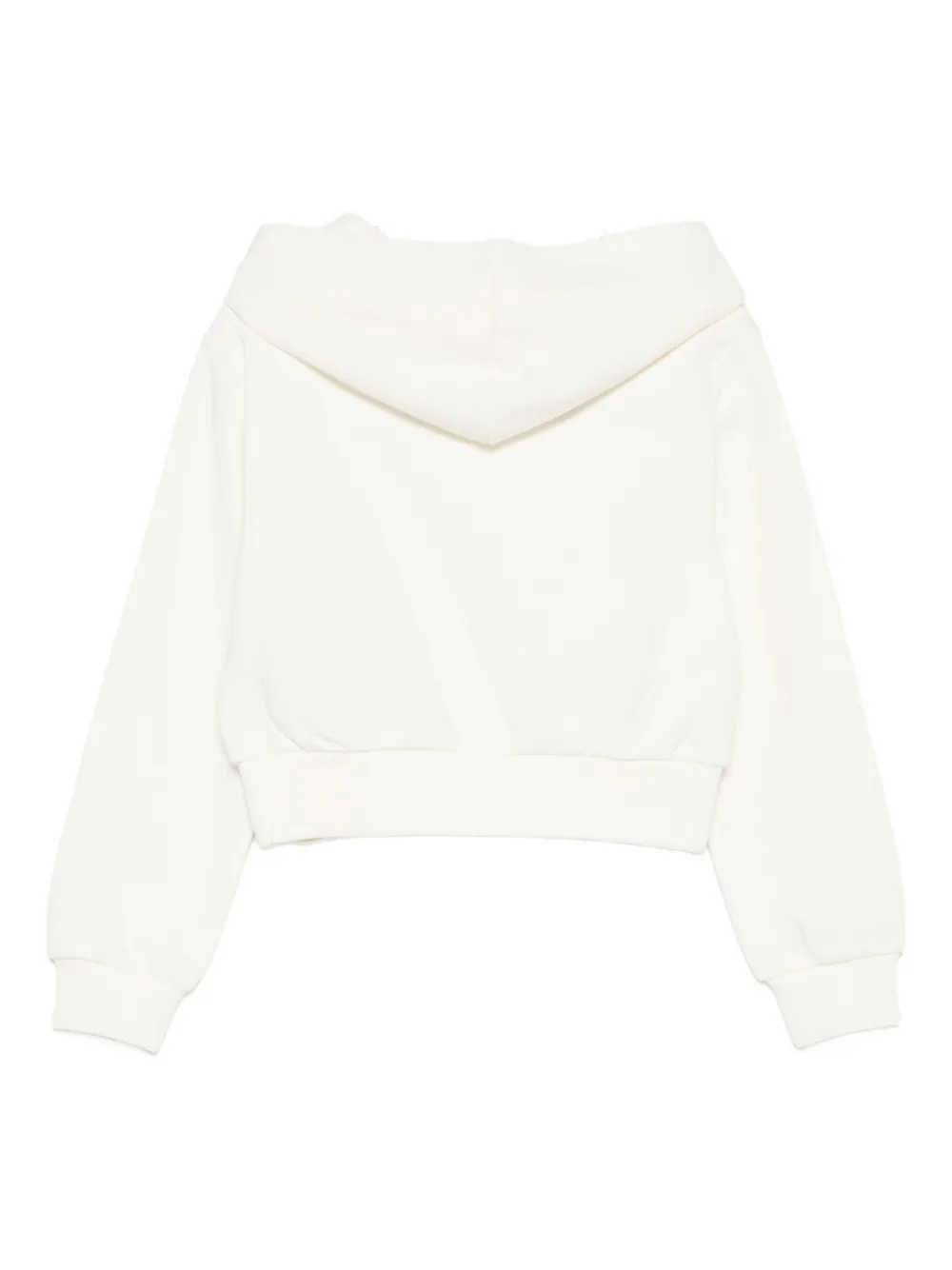 Liu •jo Logo-detail Hoodie In Neutral