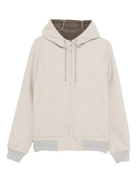 LIU JO zip-up hooded jacket