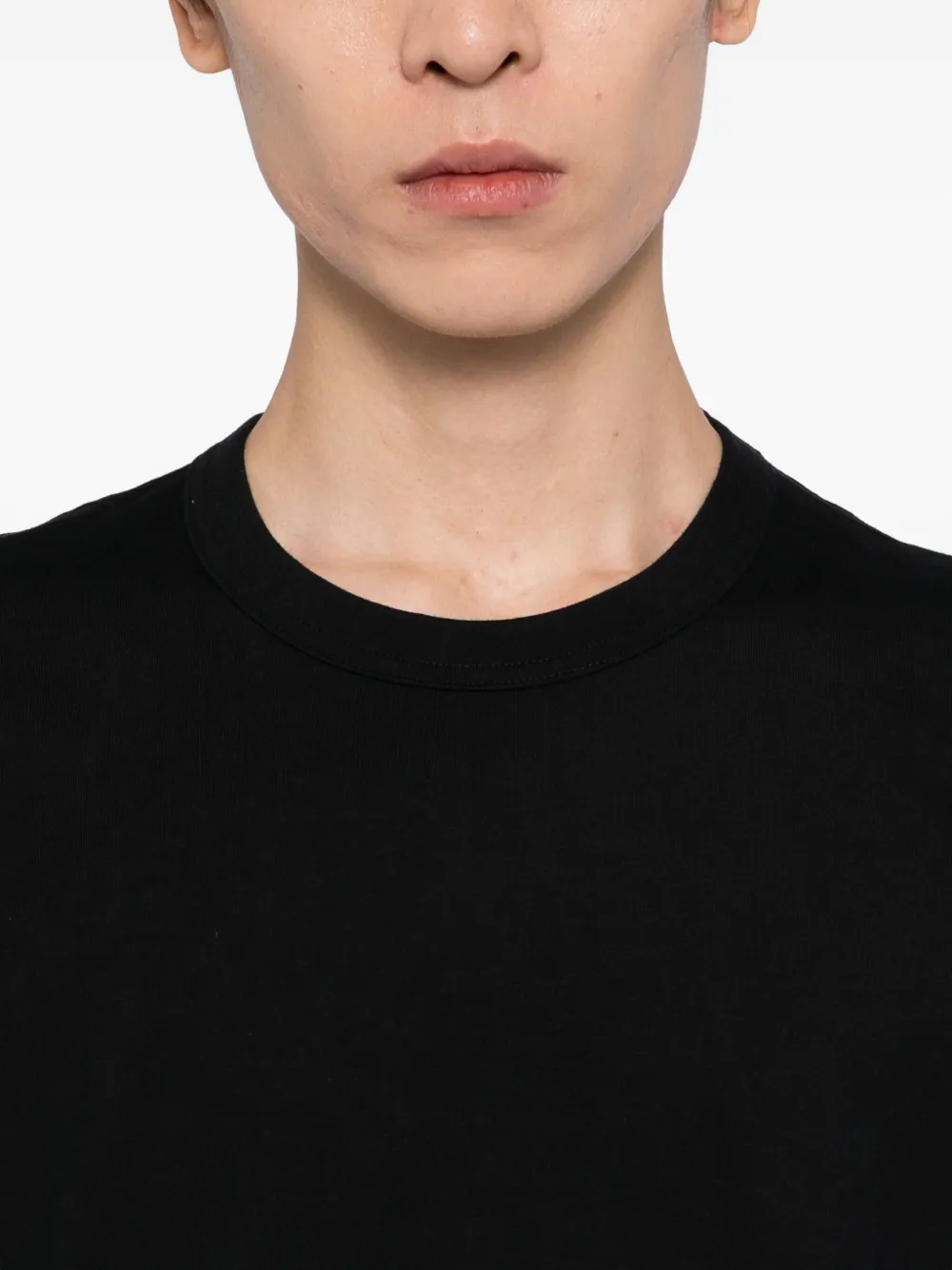 Comme des Garçons Homme Plus Katoenen T-shirt Zwart