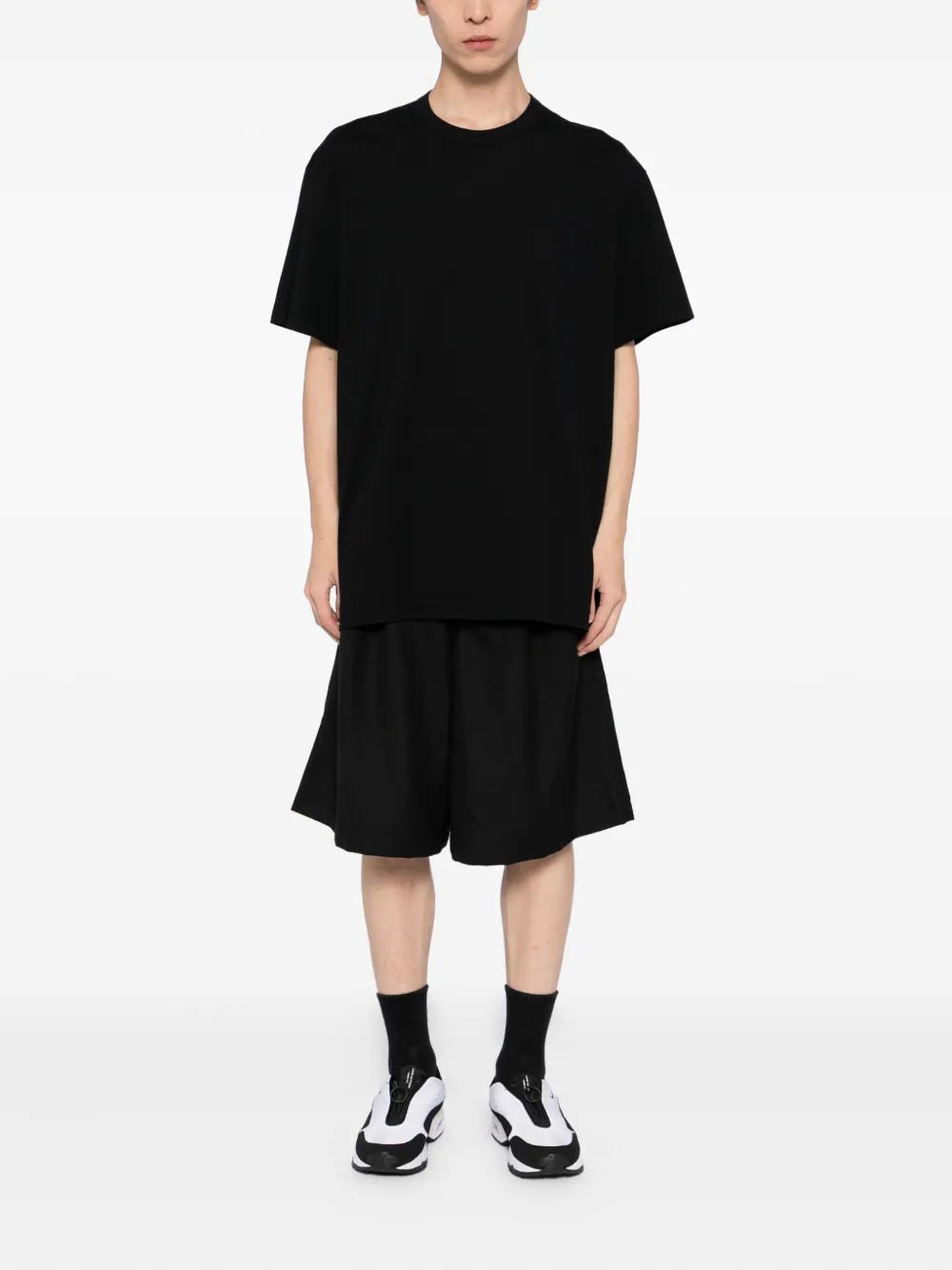 Comme des Garçons Homme Plus cotton T-shirt - Zwart