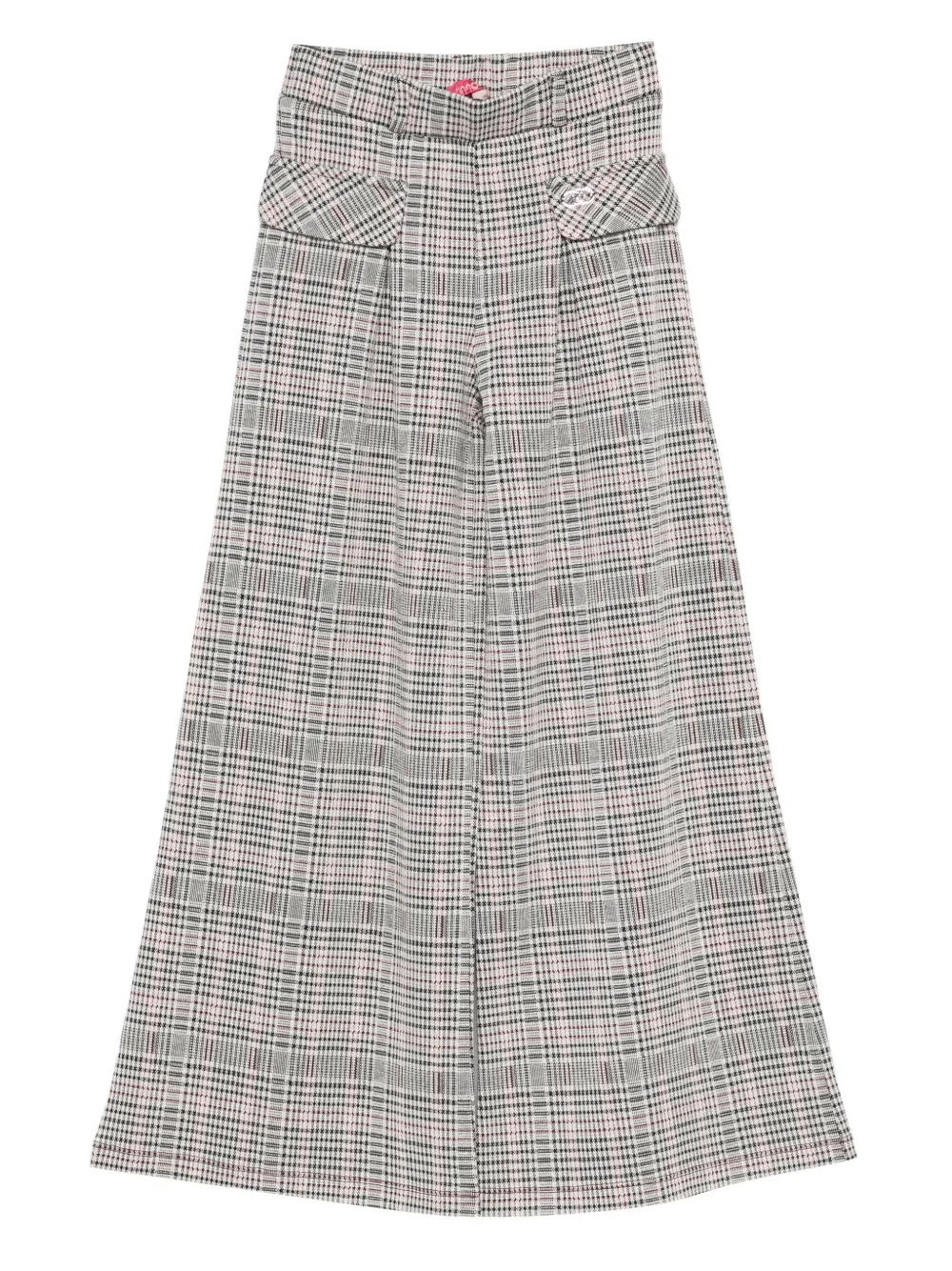 Liu Jo Kids check-pattern trousers | Neutrals | Image 1