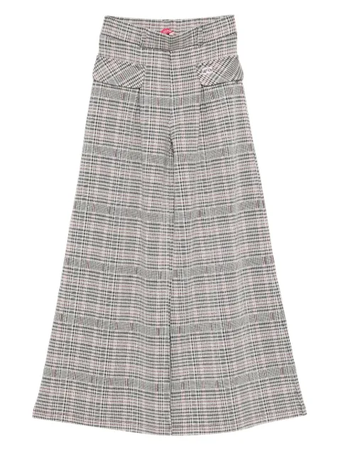 Liu Jo Kids pantalones con cuadros estampados