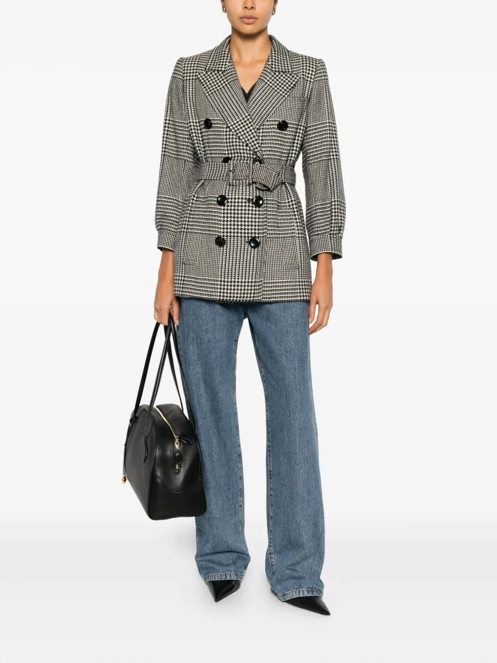 Saint Laurent Pre-Owned chamarra con doble botonadura 1980 | Image 2