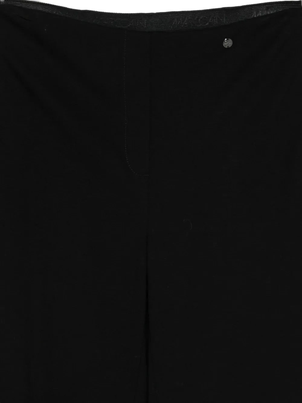 Marccain Straight-leg Trousers In Black