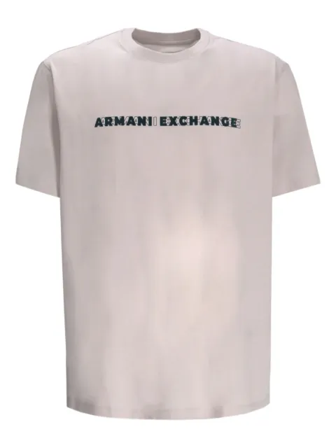 Armani Exchange playera con logo estampado