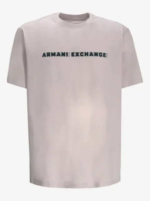 Armani Exchange playera con logo estampado