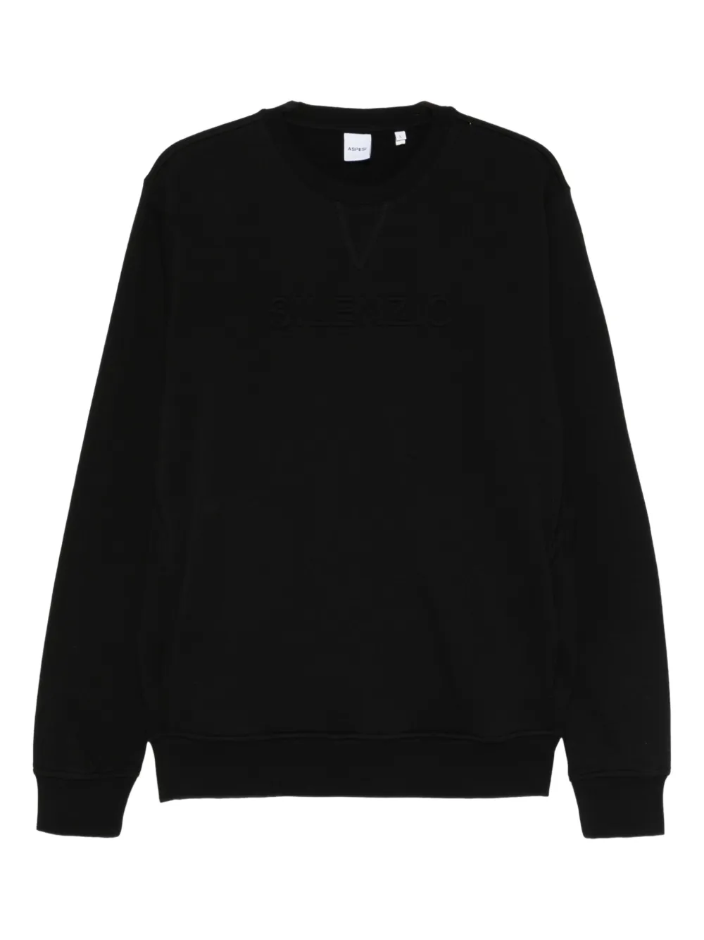 ASPESI Sweatshirt mit Rundhalsausschnitt | Schwarz | Image 1