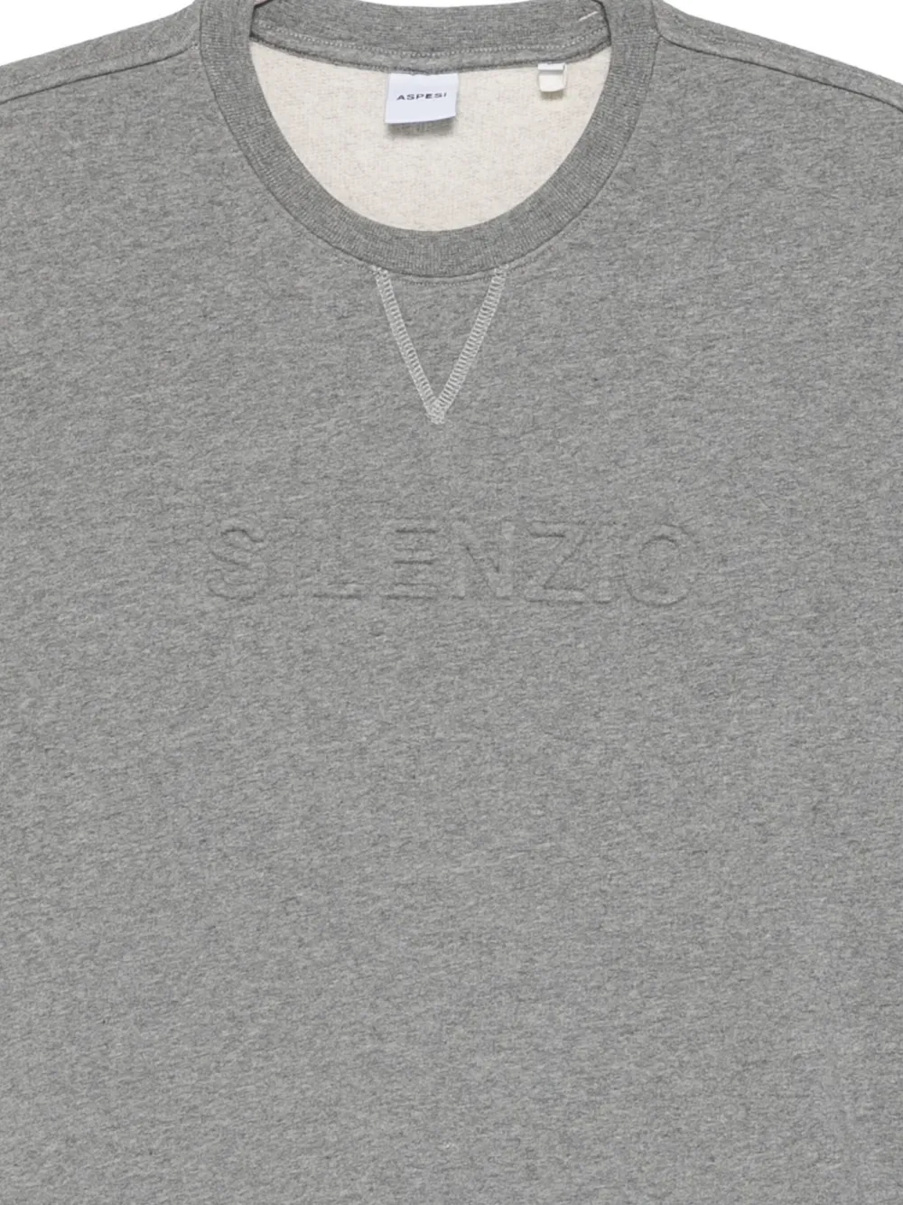Aspesi Crew-neck Sweatshirt In Gray