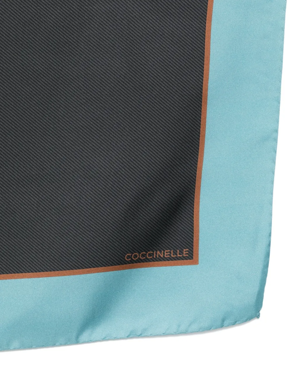 Coccinelle Silk Scarf In Multi