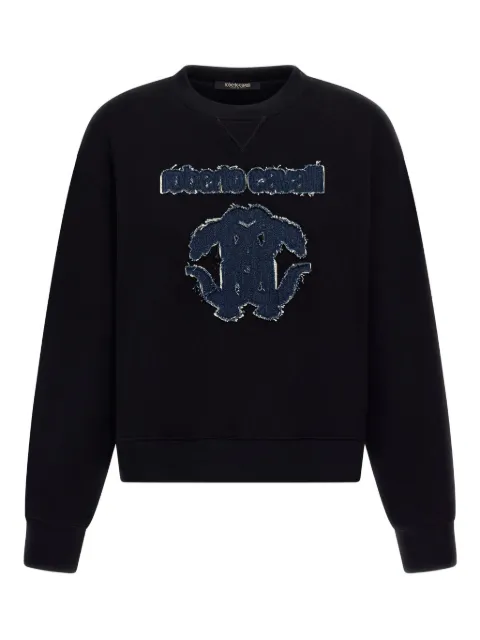 Roberto Cavalli sudadera con logo