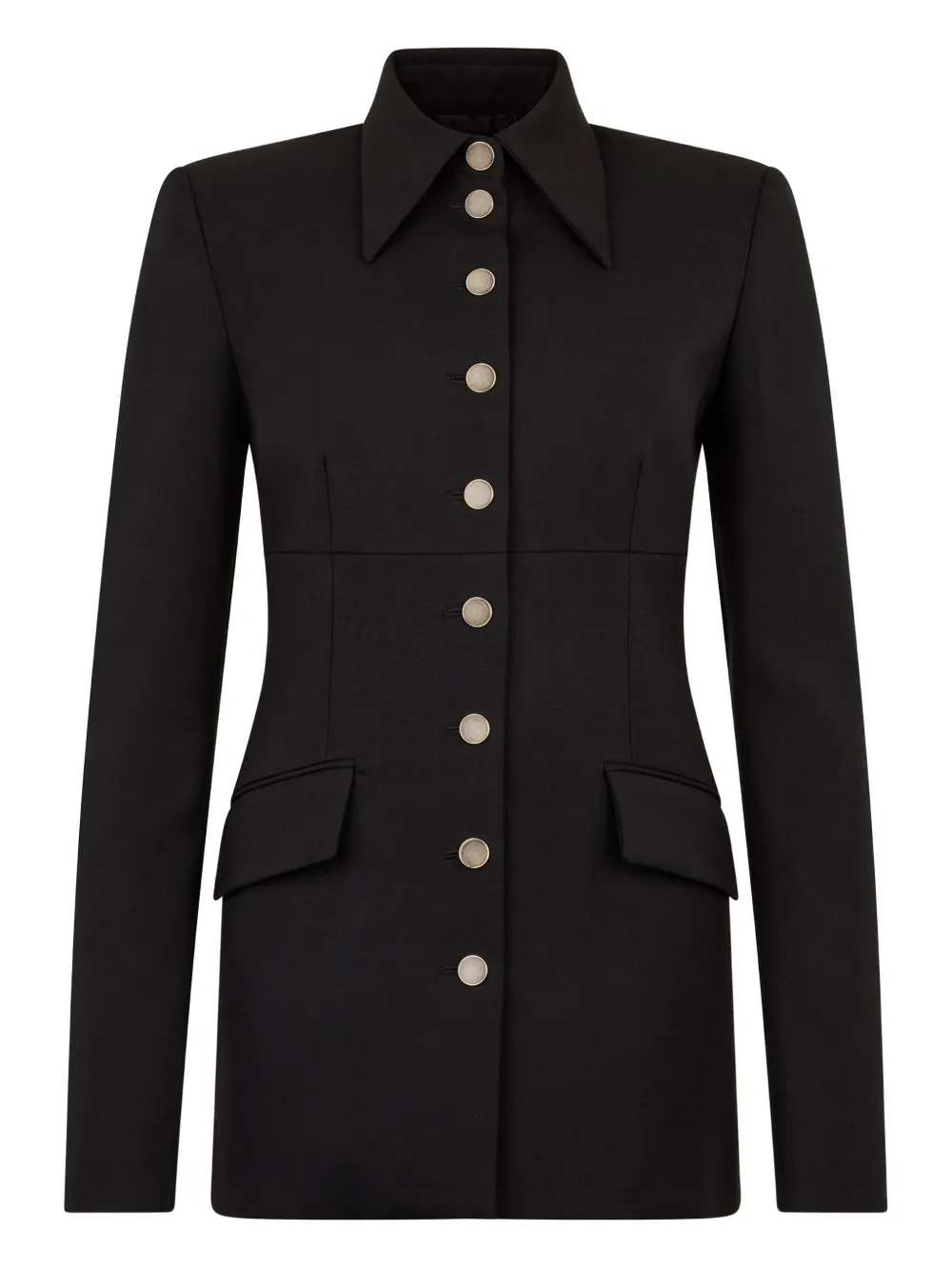 Roberto Cavalli button equestrian-style blazer | Black | Image 1