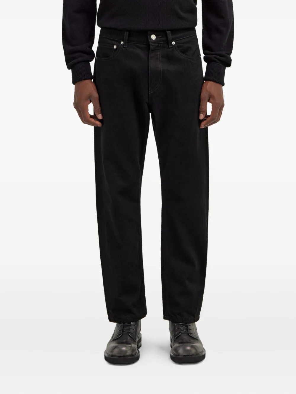 Roberto Cavalli Katoenen jeans Zwart