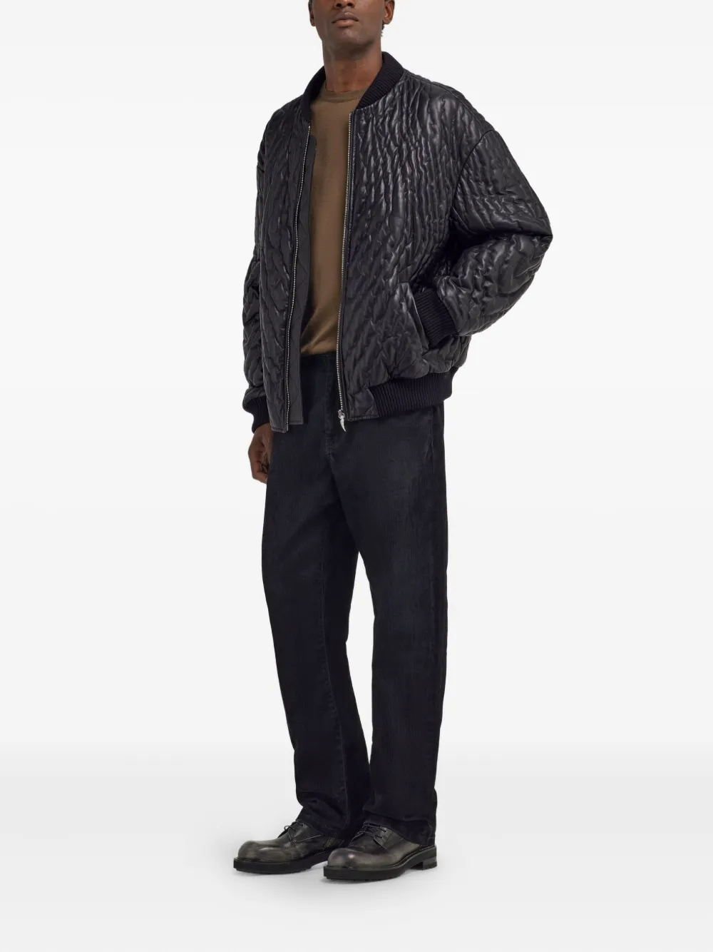 Roberto Cavalli veste bomber à design matelassé | Vestes bomber | Image 2