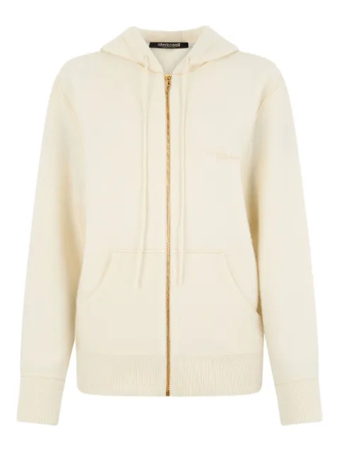 Roberto Cavalli — zip-up hooded sweatshirt