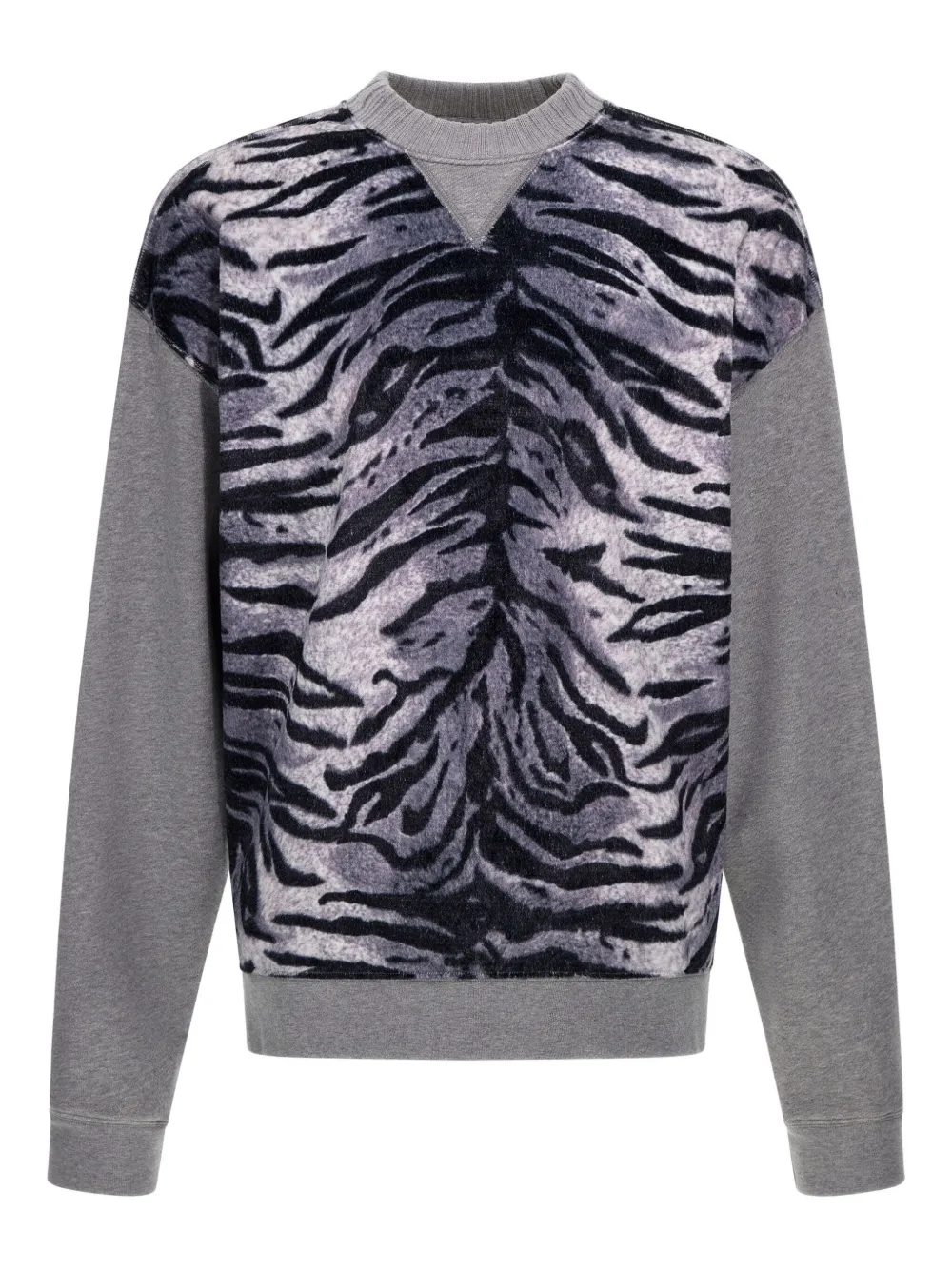 Roberto Cavalli sudadera con estampado de cebra | gris | Image 1