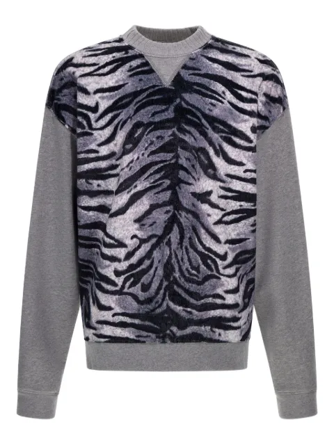 Roberto Cavalli zebra-print sweatshirt