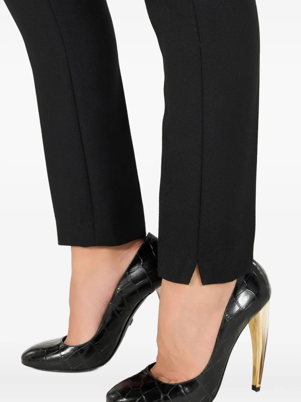 Roberto Cavalli Wollen broek Zwart