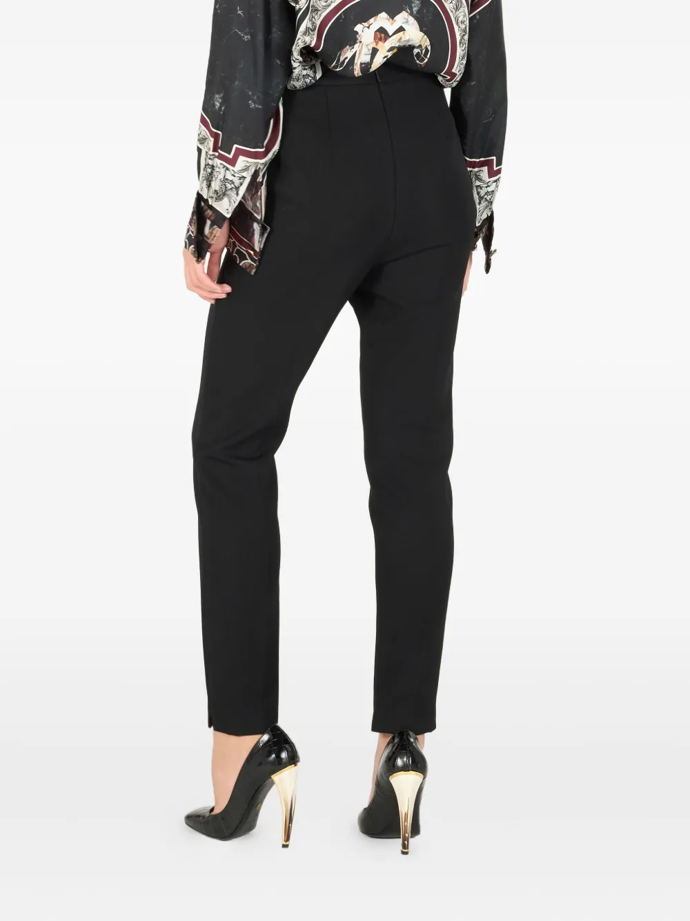 Roberto Cavalli Wollen broek Zwart