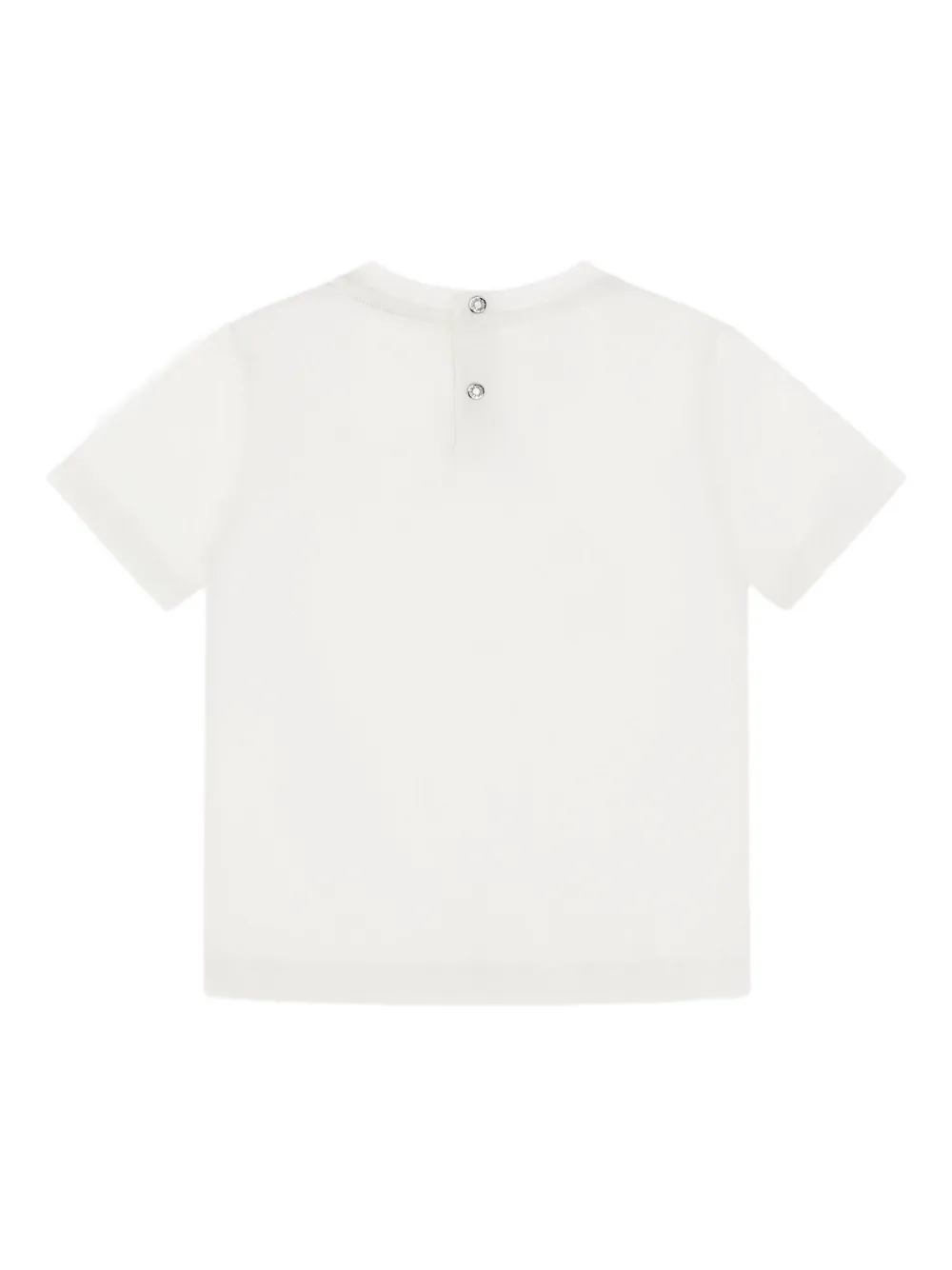 Roberto Cavalli T-shirt met geborduurd logo Wit