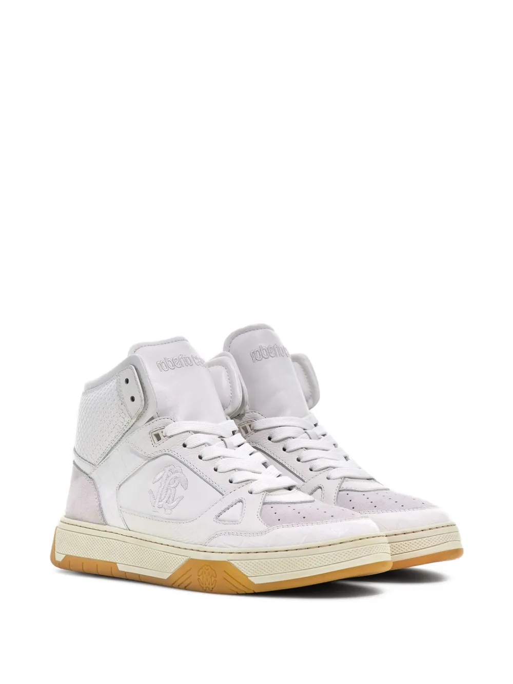 Roberto Cavalli embossed high-top sneakers | Hi-Tops | Image 2