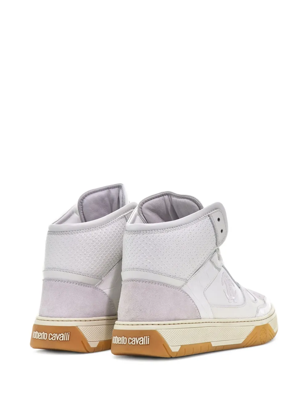 Roberto Cavalli High-top sneakers Wit