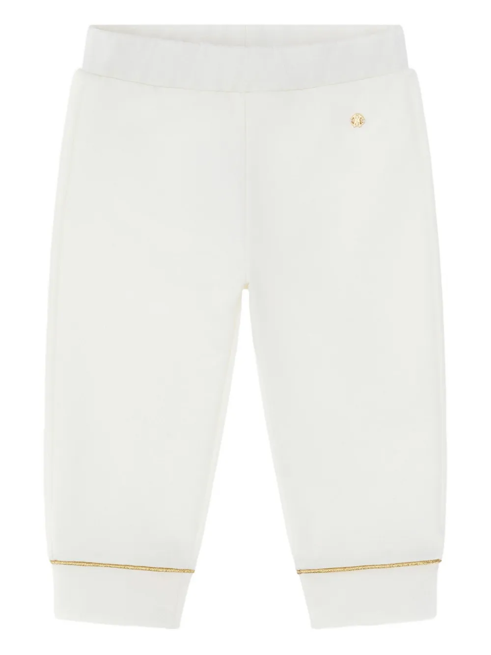 Roberto Cavalli Junior Trainingsbroek met logo Wit
