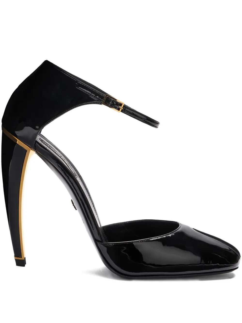Roberto Cavalli patent-leather pumps Zwart