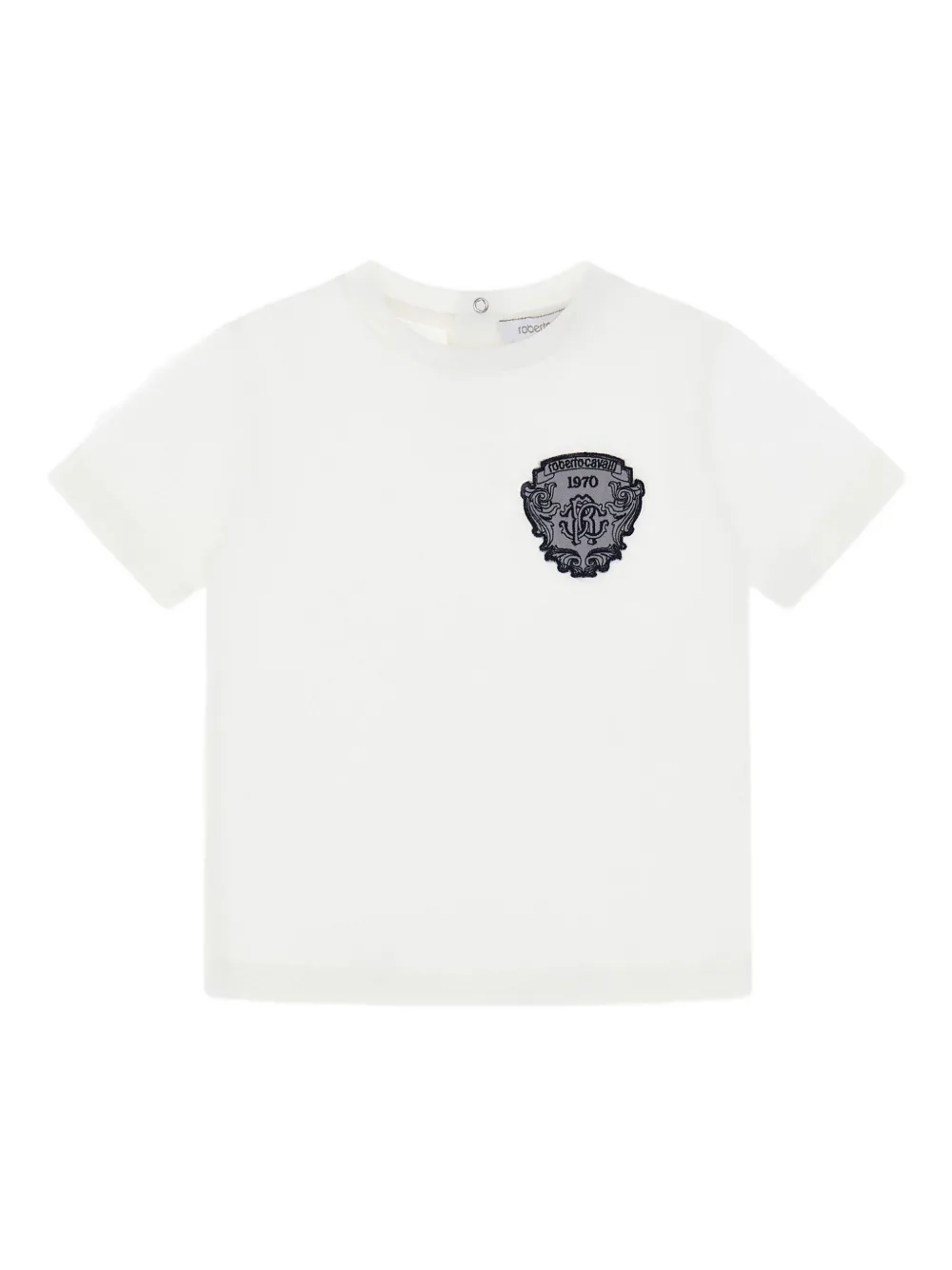 Roberto Cavalli T-shirt con logo - Bianco
